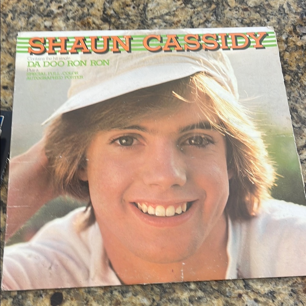 Shaun Cassidy Vinyl Record DA DOO RON RON